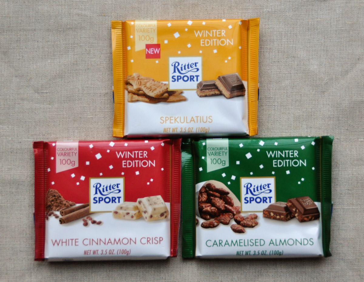 Ritter Sport Review 2017 Winter Edition Flavors Tangled Up In Food