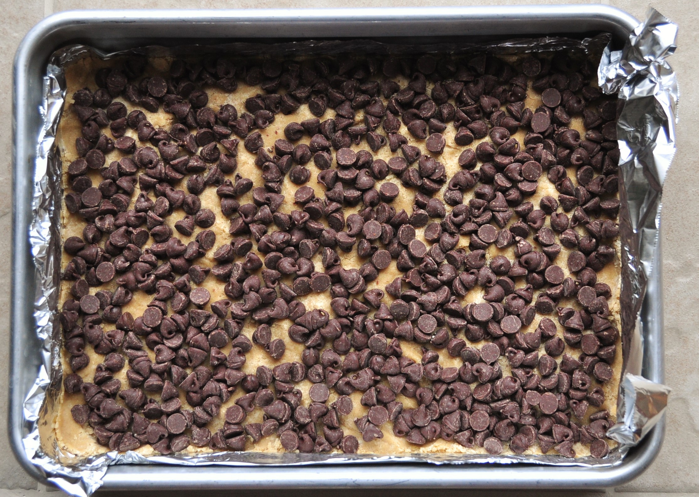 Meringue Chocolate Chip Cookie Bars Tangled Up In Food