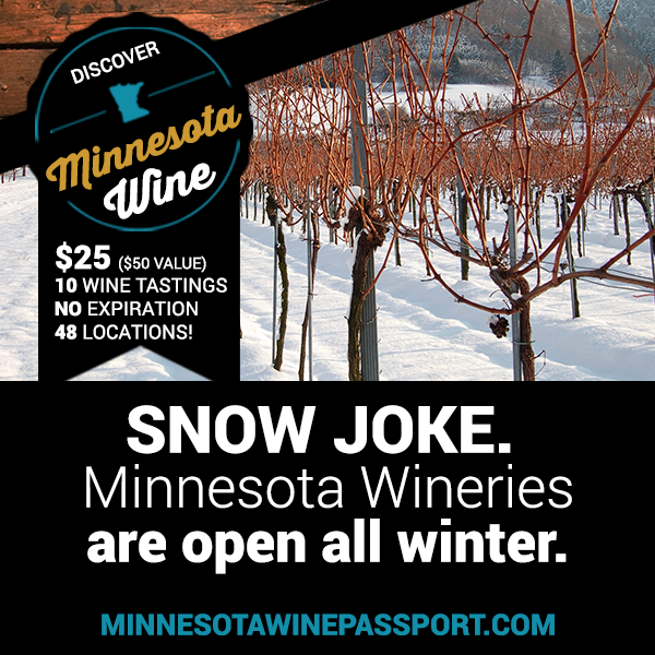 Snow Joke Minnesota wineries are open all winter