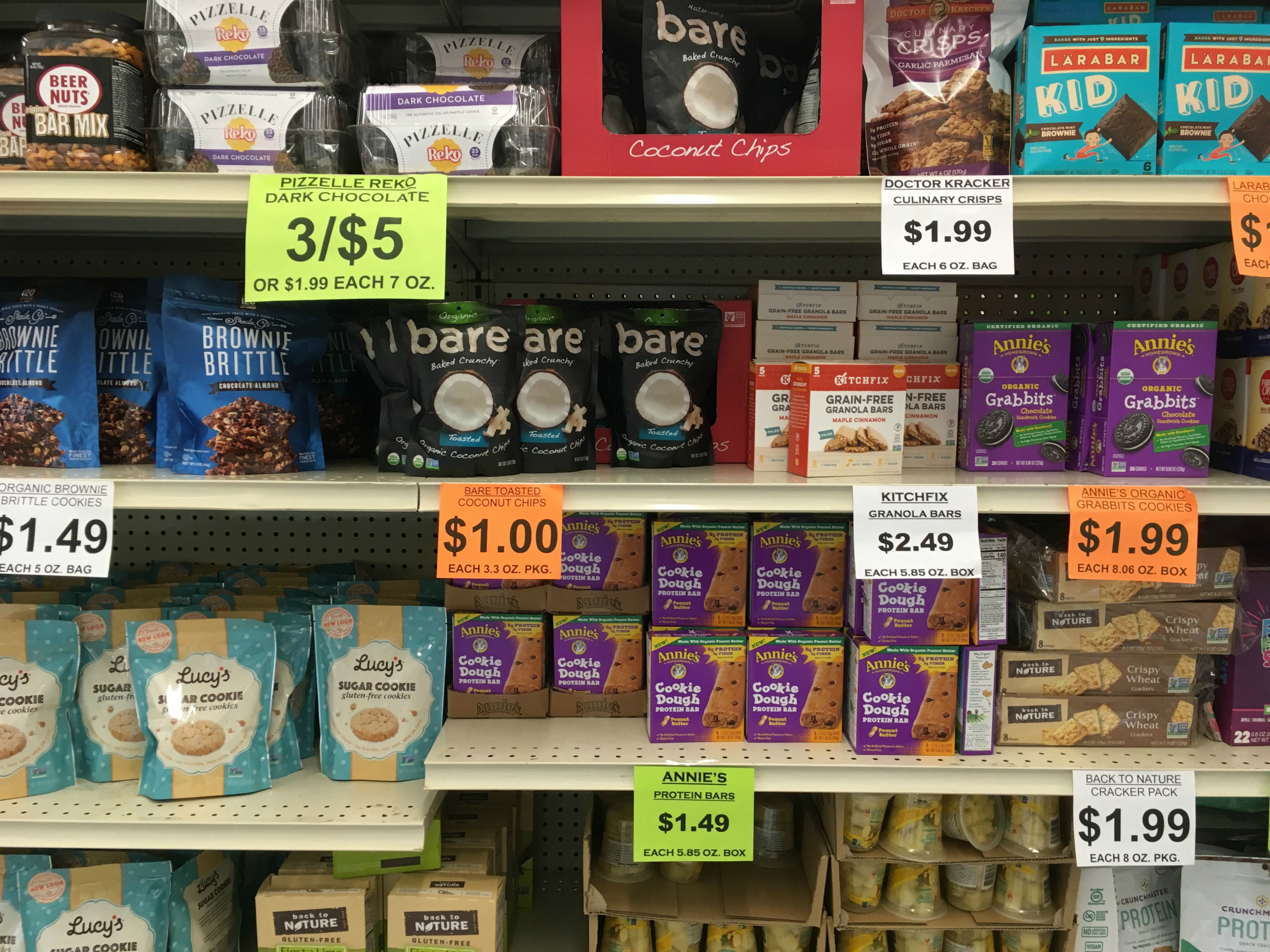 Discounted food staples