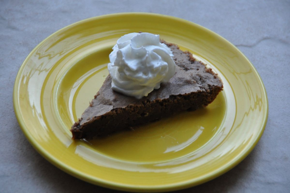 Chocolate Fudge Pie Tangled Up In Food