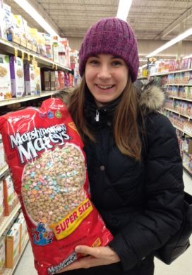 Stacy and the Giant Cereal