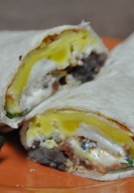 Huevos Rancheros Burritos