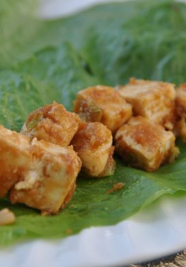 Thai Tofu Lettuce Wraps 