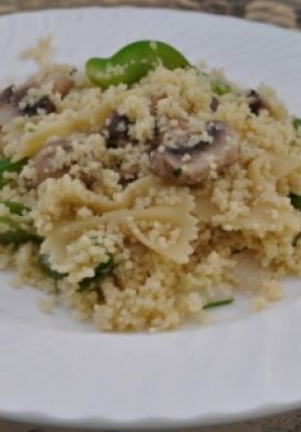 Couscous Bowtie Pilaf