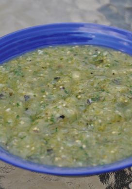 Roasted Tomatillo Salsa