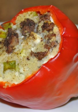 Couscous Stuffed Peppers 