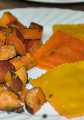 Savory Roasted Sweet Potatoes