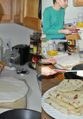 Lefse Collage