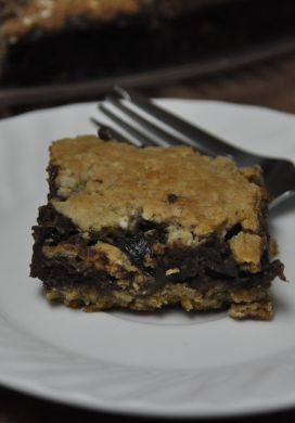 Fudge Oatmeal Bar