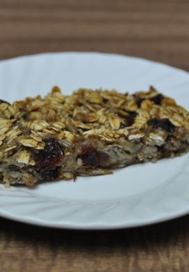 Fruit and Nut Oatmeal Bar