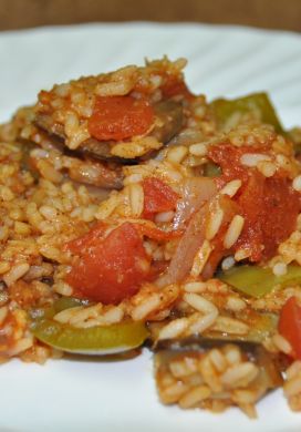 Vegetable Jollof Rice 