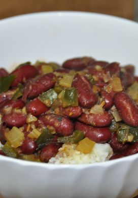 Red Beans and Cauliflower &quot;Couscous&quot;