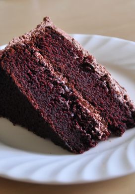 Chocolate Cake with Whipped Cream Frosting