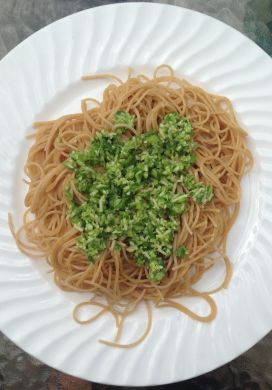 Garlic Scape Pesto