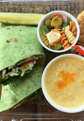 Boxed lunch from Starboard Market, Clear Lake