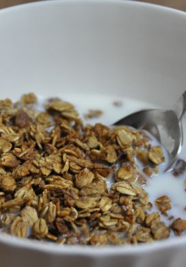 Banana Pecan Granola