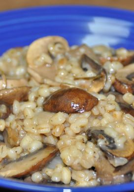 Mushroom Barley Risotto