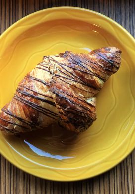 Chocolate croissant, Piece, Love & Chocolate, Boulder, Colorado