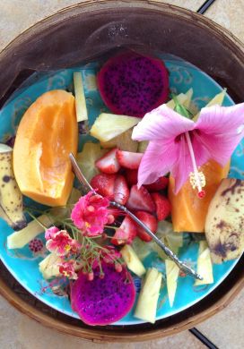 Fruit Platter, Ocean Breeze Hideaway