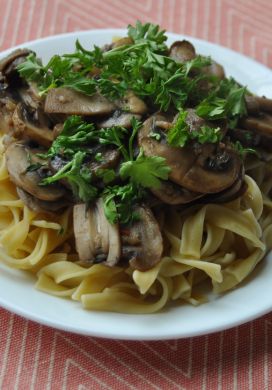 Mushroom Bourguignon