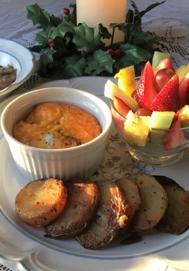 Breakfast, Die Heimat Country Inn, Amana Colonies