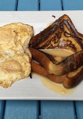 Rumchata French toast, The Boiler Room, Fargo, North Dakota