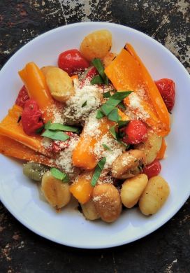 Sheet Pan Gnocchi and Veggies