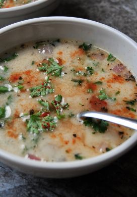 Yogurt Barley Soup