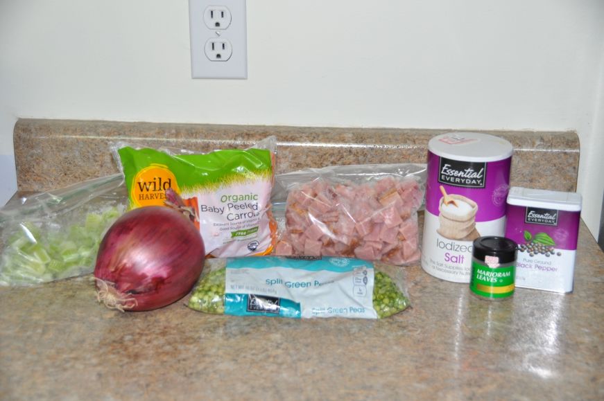 Split Pea Soup Ingredients