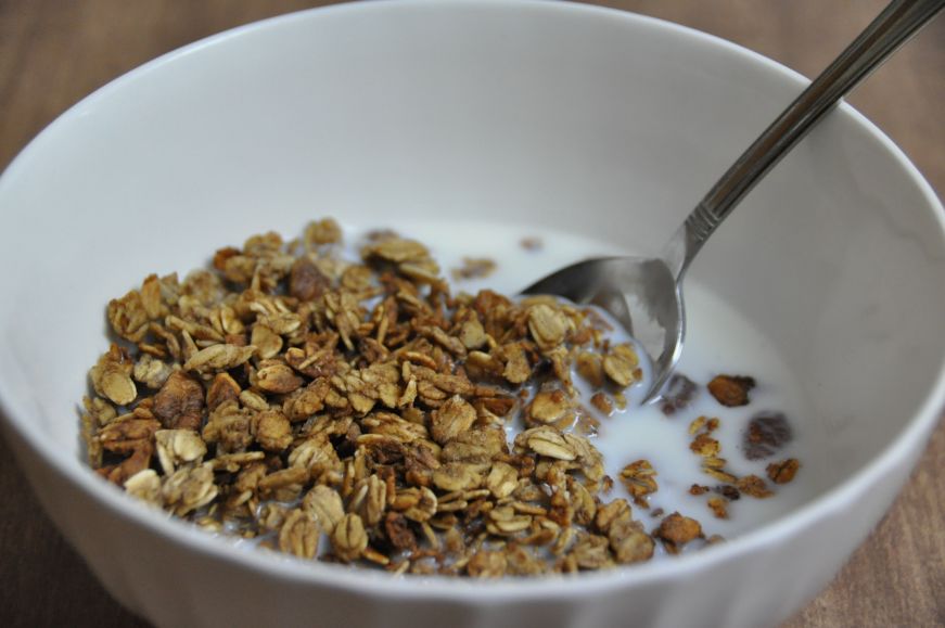 Banana Pecan Granola