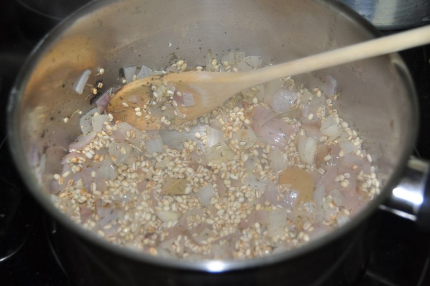 Mushroom Barley Risotto