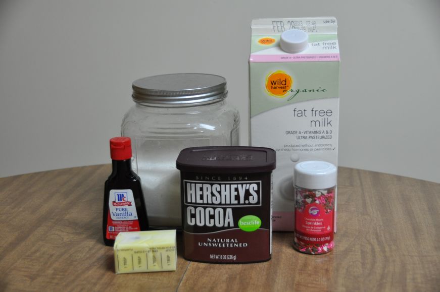 Valentine's Day Glaze Ingredients