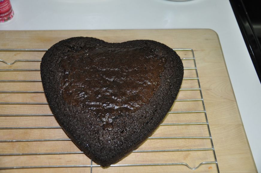 Valentine's Day Chocolate Cake