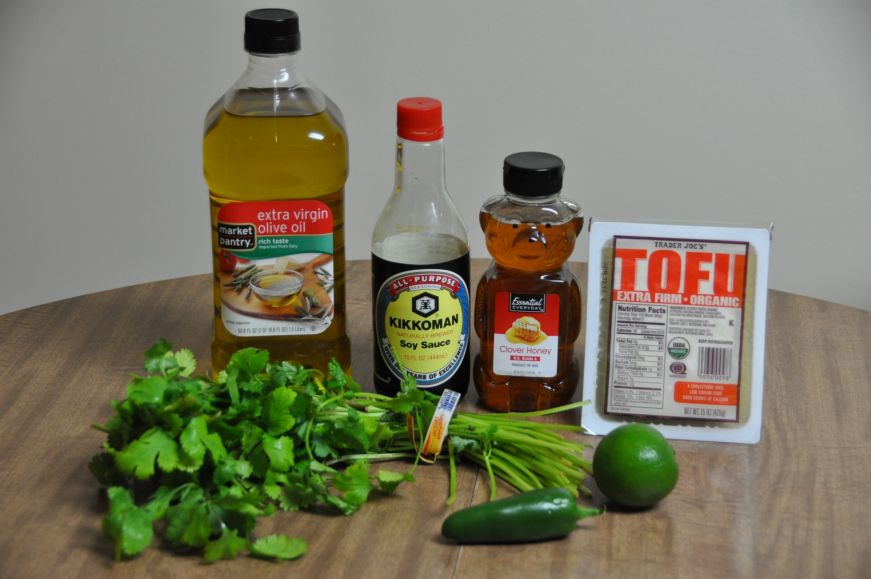 Broiled Tofu Steaks with Jalapeno Vinaigrette Ingredients