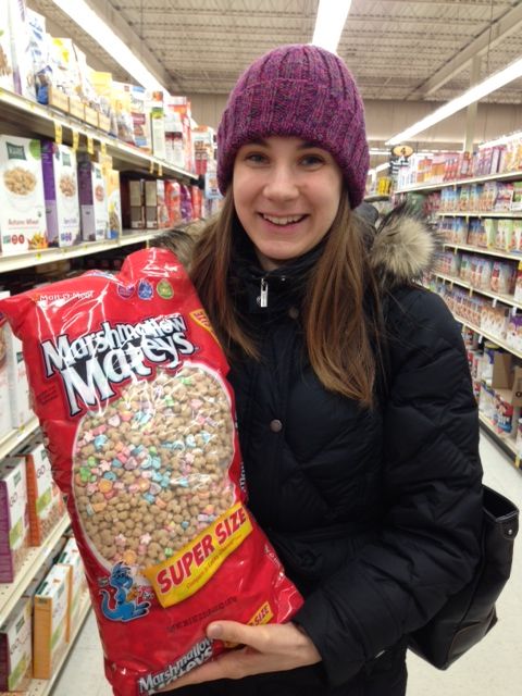 Stacy and the Giant Cereal