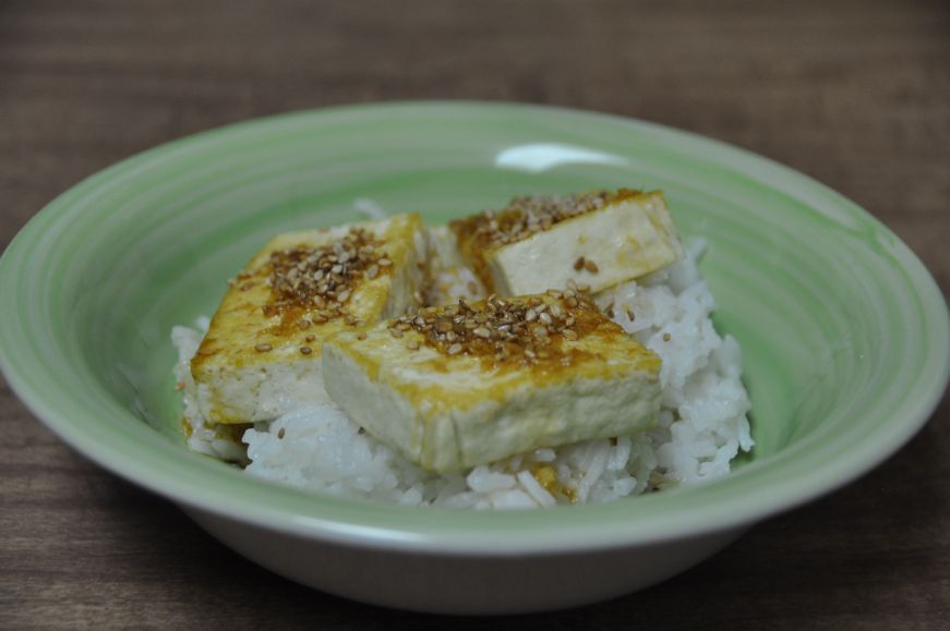 Sesame Pan-Seared Tofu
