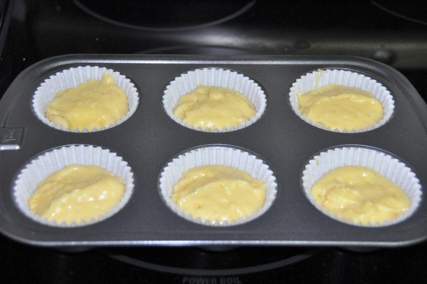 Lemon Cupcakes Before Baking