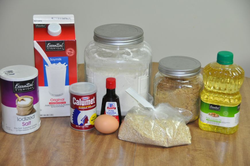 Quinoa Muffins Ingredients