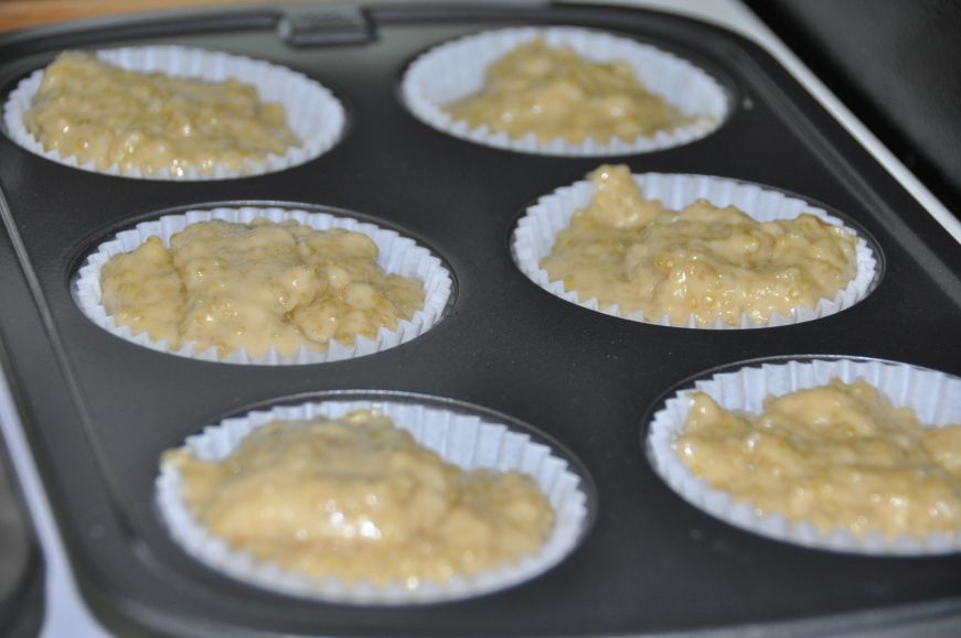 Quinoa Muffins Before Baking