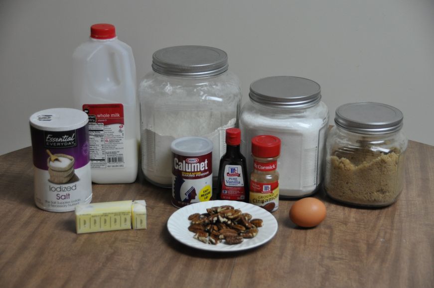 Mary Williams' Coffee Cake with Streusel Ingredients