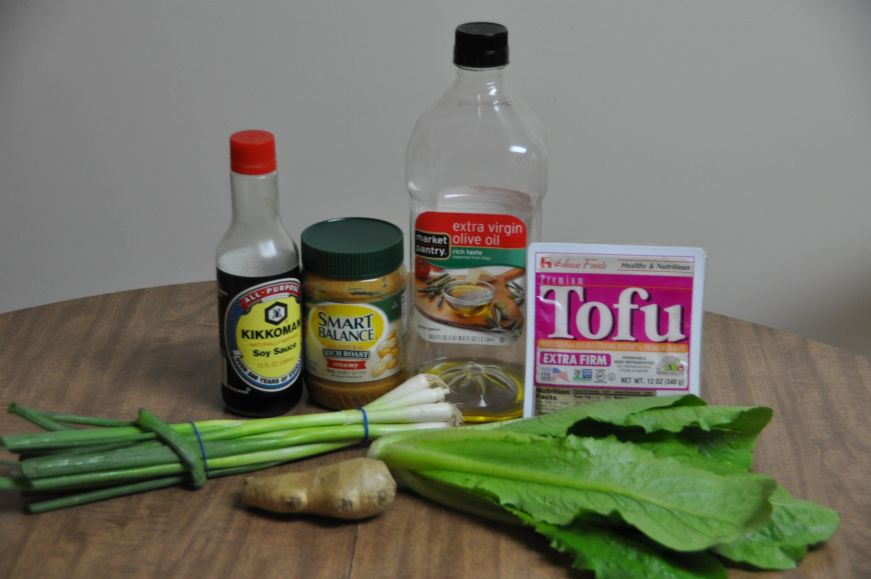 Thai Tofu Lettuce Wraps Ingredients