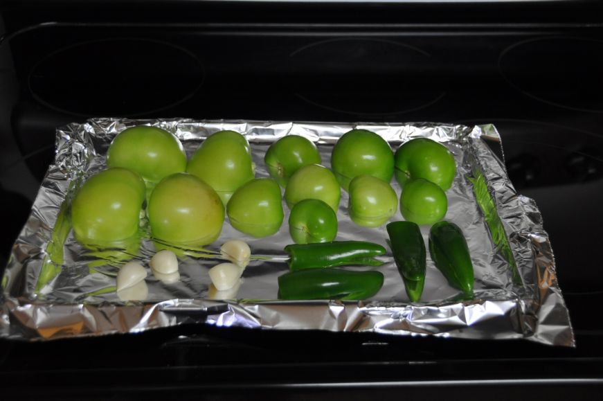 Ingredients on Baking Sheet