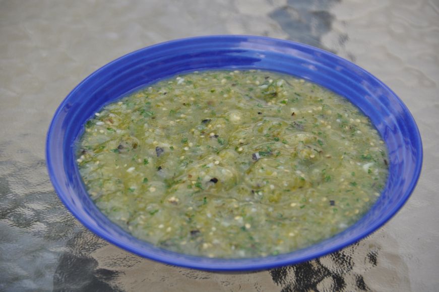 Roasted Tomatillo Salsa