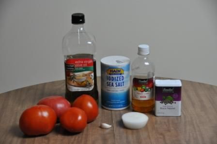 Cold Tomato Soup Ingredients