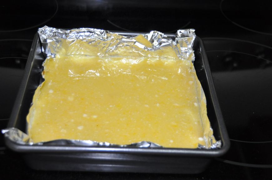 Lemon Bar Filling Before Baking