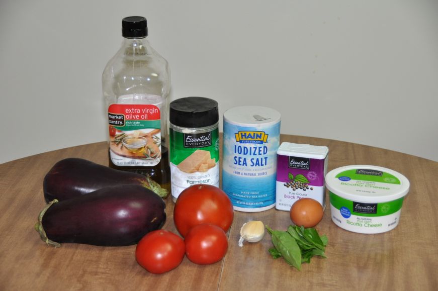 Eggplant Lasagna Ingredients