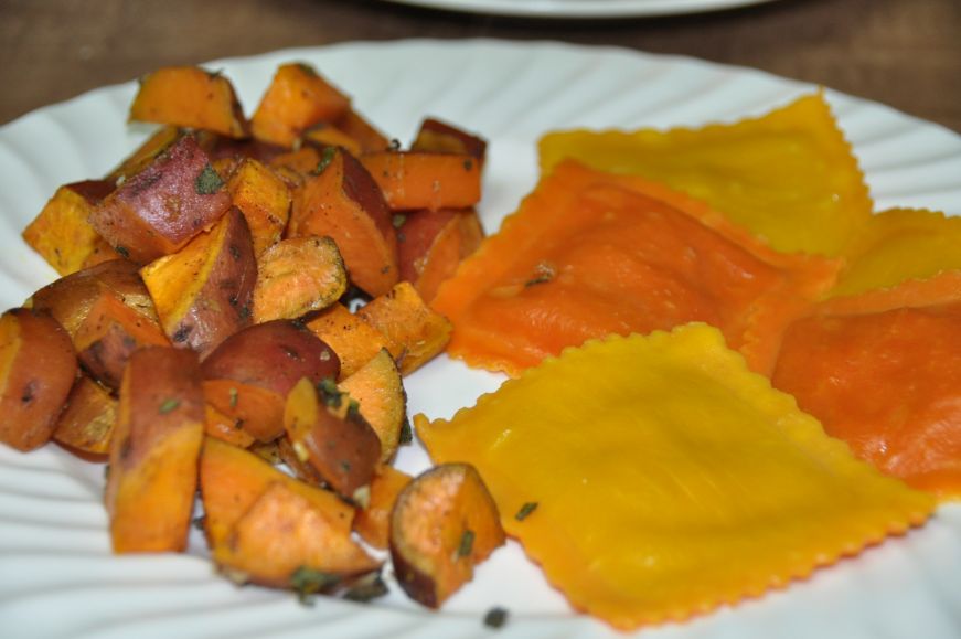 Savory Roasted Sweet Potatoes