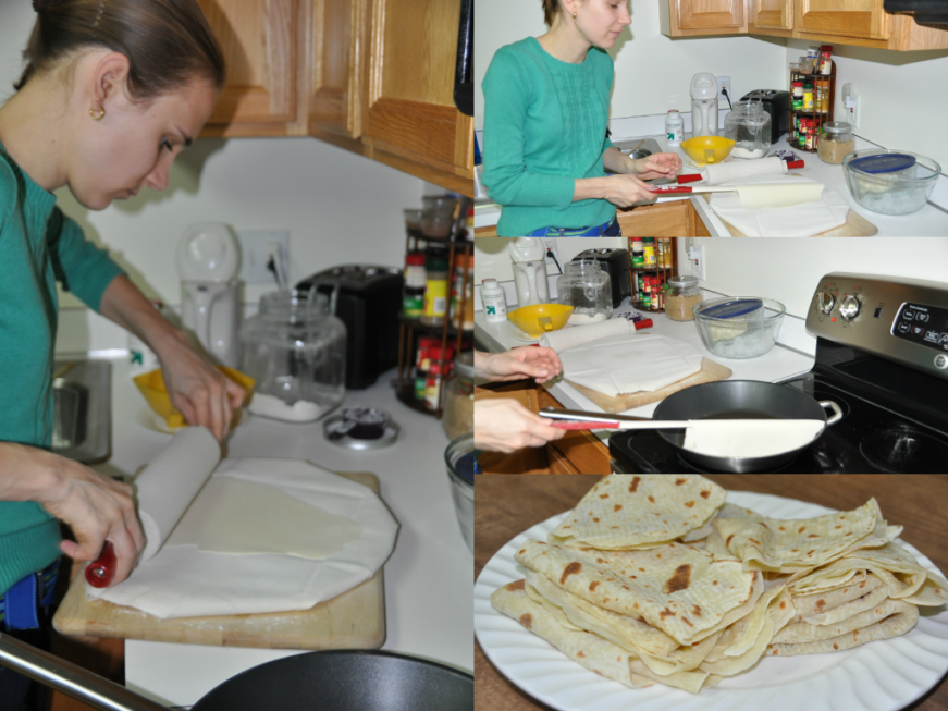 Lefse Collage