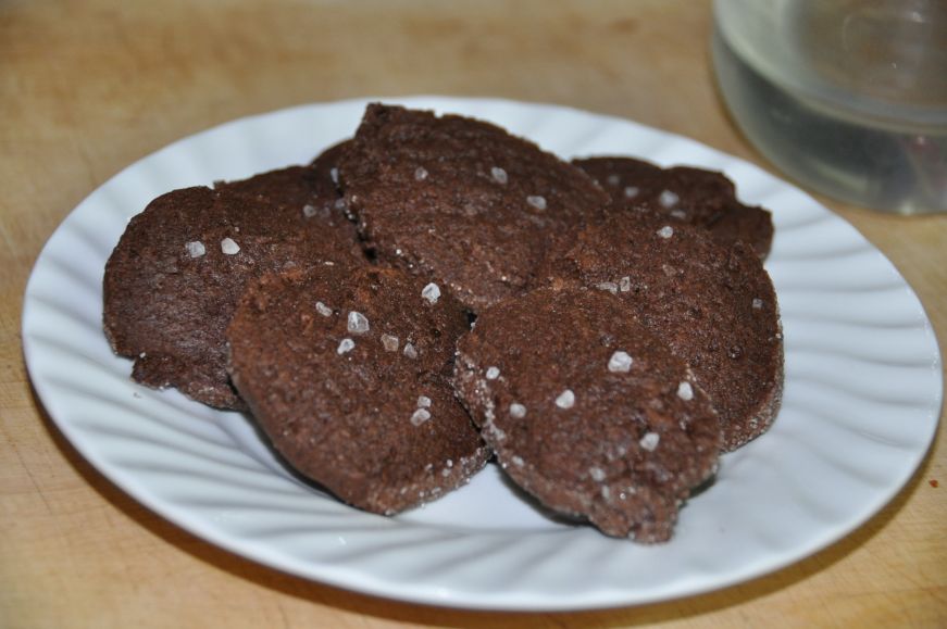 Salted Chocolate Cookies